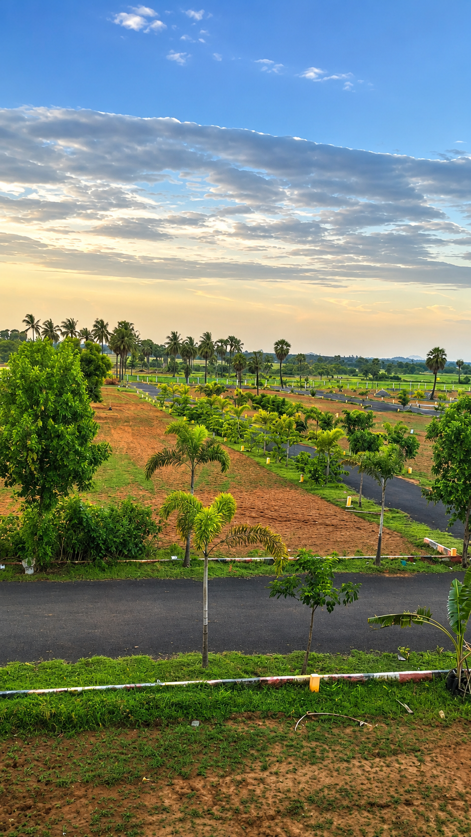 Community walkway location